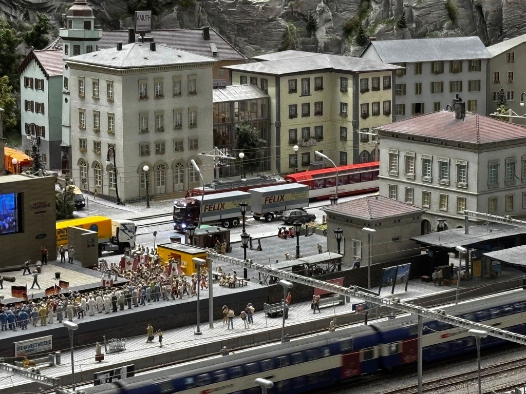 Lkw-Modell im Miniatur Wunderland Hamburg